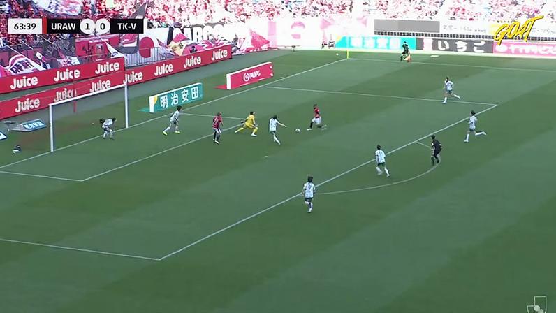 Urawa Reds - Tokyo Verdy 1 - 0 | DEFESA DO GOLEIRO - Yuya Nagasawa