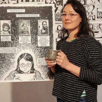 Autora vencedora do Pulitzer usa quadrinho sobre fuga da família na China