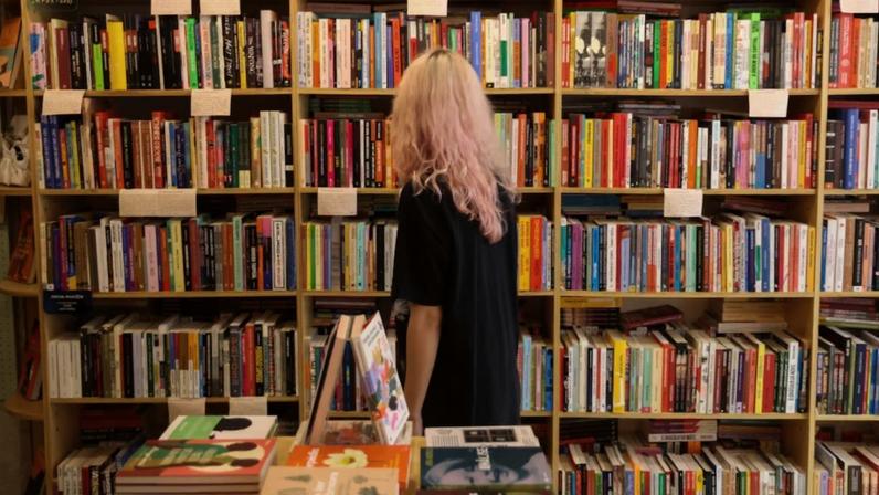 Imagem da livraria Aigo, no Bom Retiro, em São Paulo. Foto: Tiago Queiroz/Estadão