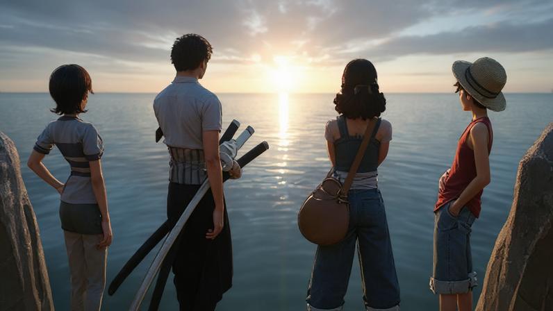 THE ONE PIECE - Nova série animada da Netflix