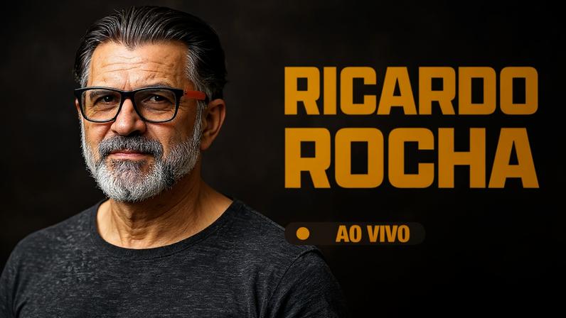 Ricardo Rocha foi o convidado do Futpapo (Arte: Lance!)