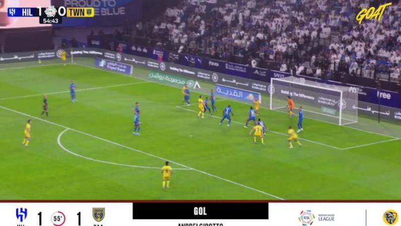 Al Hilal - Al Taawoun 1 - 1 | GOL - Andrei Girotto