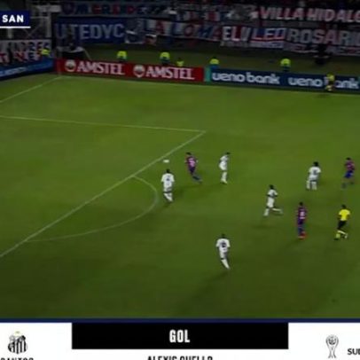 San Lorenzo marca em contra-ataque contra o Santos