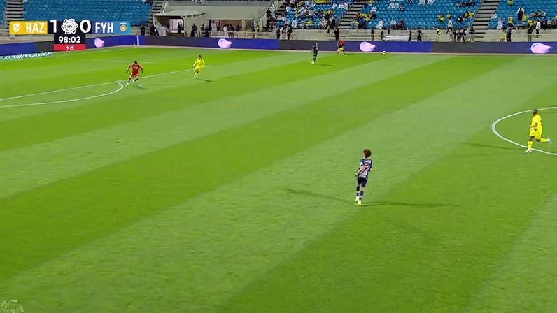 Al Hazem – Al Fayha 2 - 0 | GOL – Omar Jehad Al Somah