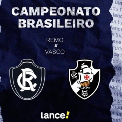 Remo x Vasco: onde assistir, horário e escalações prováveis