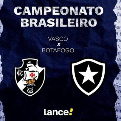 Vasco x Botafogo: horário, onde assistir e prováveis escalações