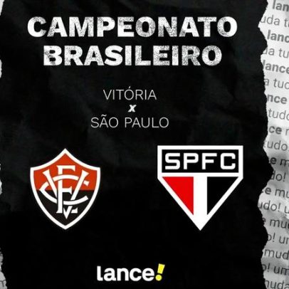 Vitória x São Paulo: horário, transmissão e prováveis scaleações