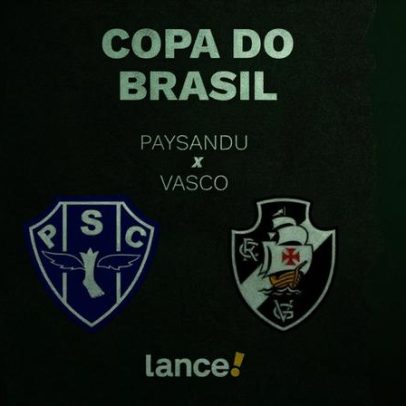 Paysandu x Vasco: onde assistir, horário e prováveis escalações