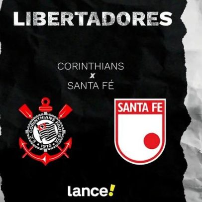 Corinthians x Santa Fé: onde assistir, horário e prováveis titulares