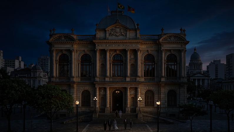Museu de Porto Alegre, fachada de 1913 e 5.800 obras, ícone da arte gaúcha
