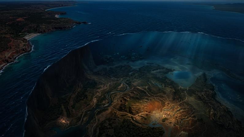 Mapeamento revela território submerso que abrigou meio milhão de pessoas na pré-história