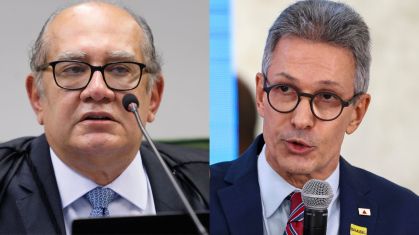 O ministro do STF, Gilmar Mendes, e o ex-governador Romeu Zema (Novo) têm trocado acusações e críticas