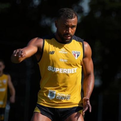 São Paulo encerra preparação para enfrentar o Juventude; veja provável escalação