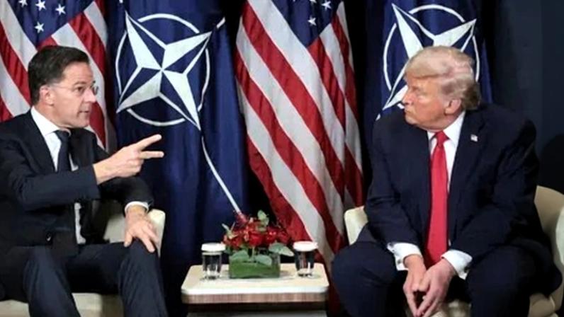 Trump se reúne com secretário-geral da Otan, Mark Rutte, em Davos