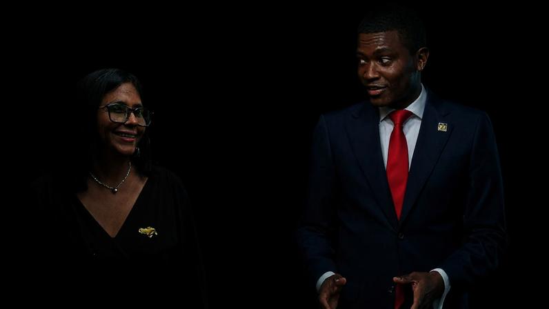 Delcy Rodríguez governa a Venezuela desde o início do ano