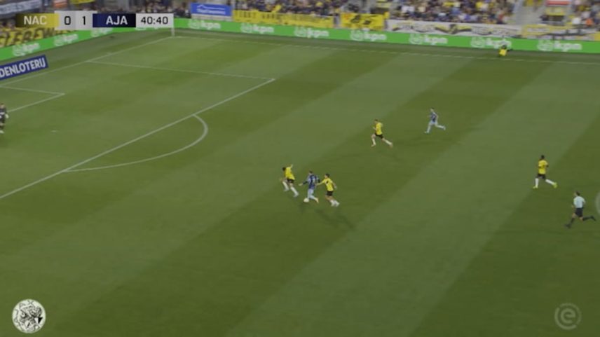 Golaço de Godts, joia do Ajax, impressiona no jogo