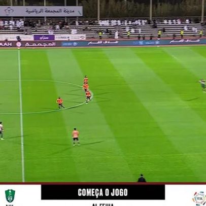 Al Feiha e Al Ahli empatam sem gols no início do jogo