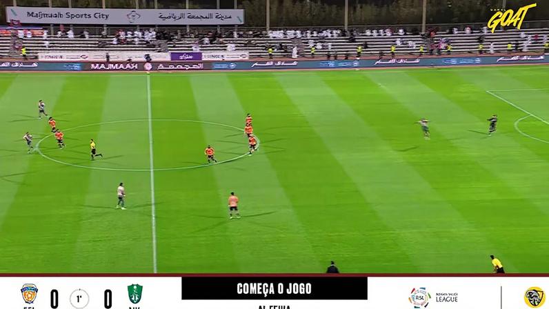 Al Feiha - Al Ahli SC 0 - 0 | COMEÇA O JOGO