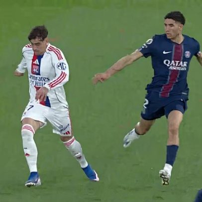 Lyon vence PSG por 2 a 1 na Ligue 1