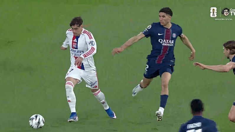 Melhores momentos: Paris Saint-Germain 1 - 2 Lyon (Ligue1)