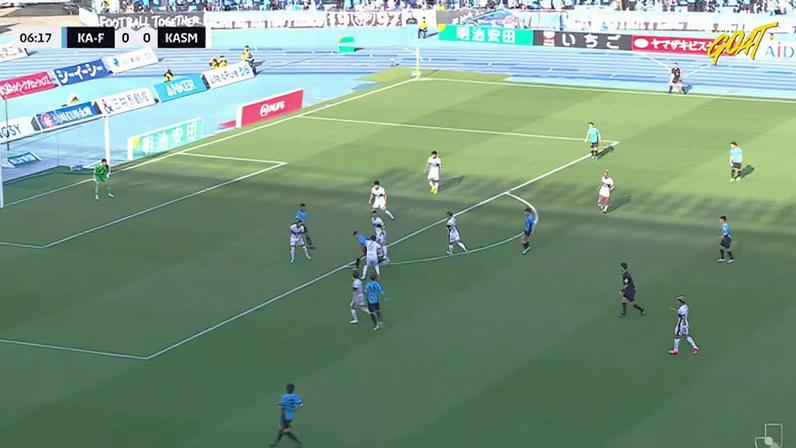 Kawasaki Frontale e Kashima Antlers empatam em 0-0; chute de Yuki Yamamoto