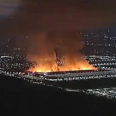 Incêndio destrói depósito de papel higiênico que atende 50 milhões nos EUA