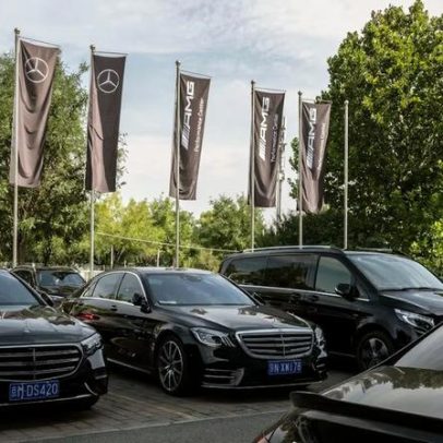 Mercedes-Benz registra queda de 6% no 1º trimestre, recuo na China
