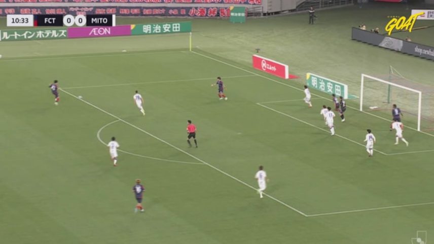 FC Tokyo - Mito Hollyhock 0 - 1 | DEFESA DO GOLEIRO - Konosukenishikawa