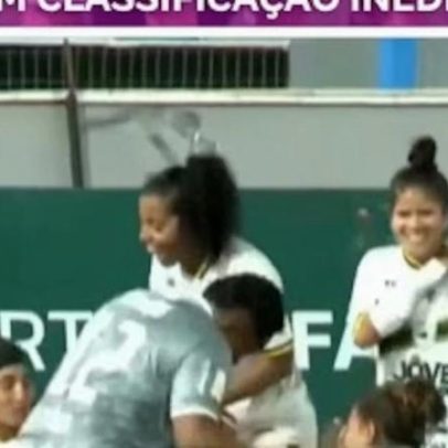 Treinador se emociona com a classificação na Copa do Brasil Feminina