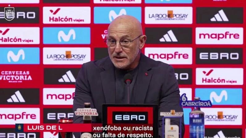 De la Fuente considera cantos anti-muçulmanos em Espanha x Egito intoleráveis