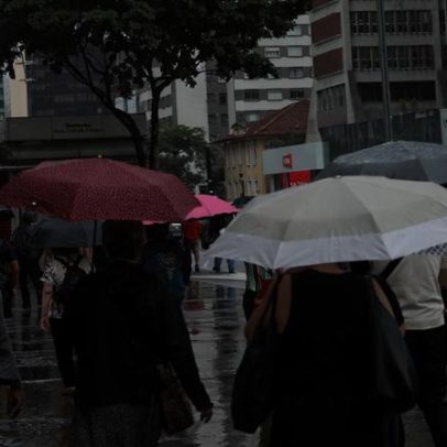 Chuvas intensas com frente fria em SP; alerta vale até quando