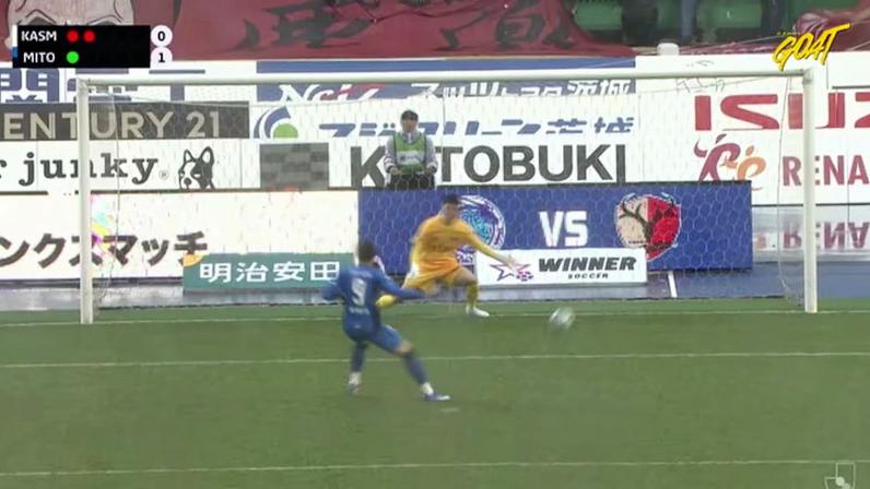 Mito Hollyhock - Kashima Antlers | PÊNALTI - Ryo Nemoto
