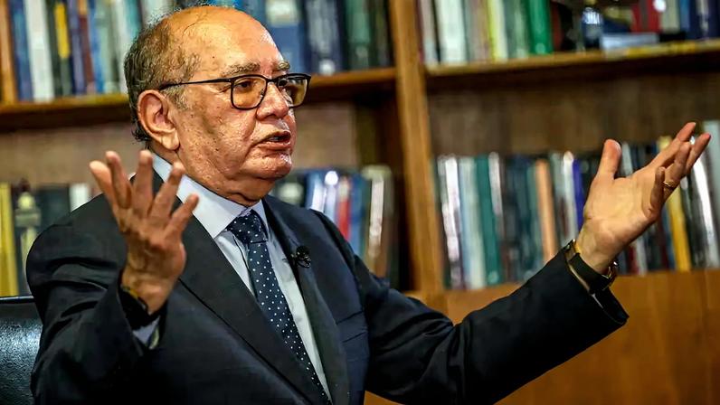 O ministro Gilmar Mendes defendeu a condução de Jorge Messias ao STF