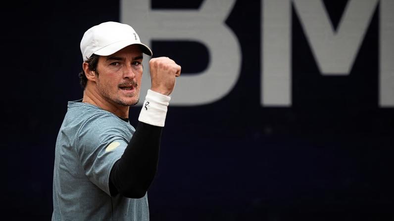 João Fonseca avança em manhã fria em Munique