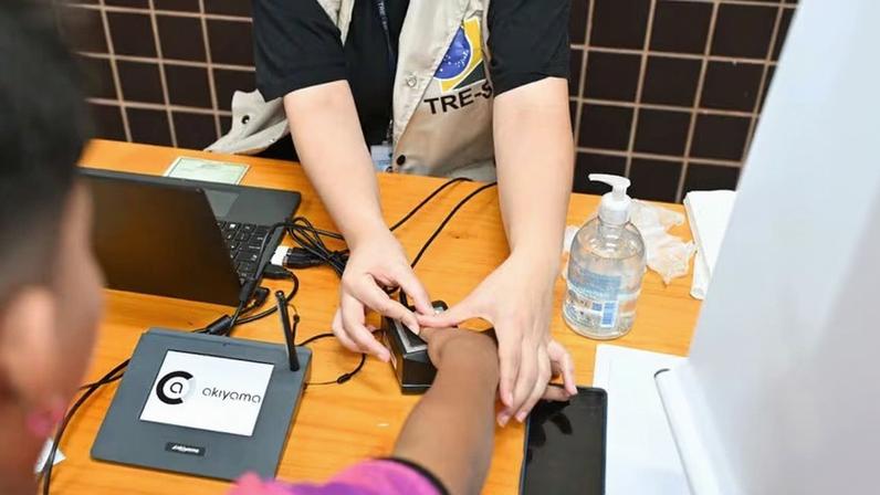 A biometria do título de eleitor vai até o dia 6 de maio