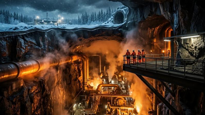 O projeto está ganhando forma no leito rochoso da região de Kuusikonmäki, localizada em Vantaa, a quarta maior cidade da Finlândia e vizinha da capital Helsinque