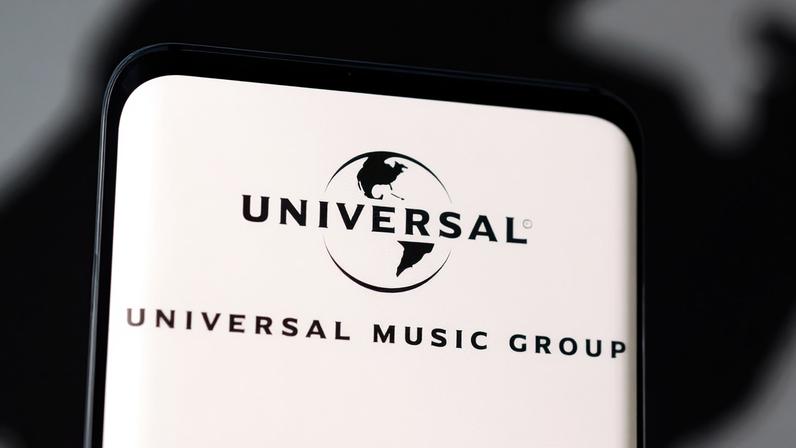 Logo do Universal Music Group em foto de ilustração