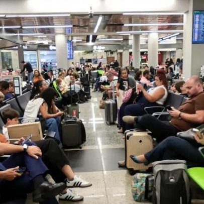 Congonhas tem falha técnica, voos cancelados e atrasos nos 90 anos