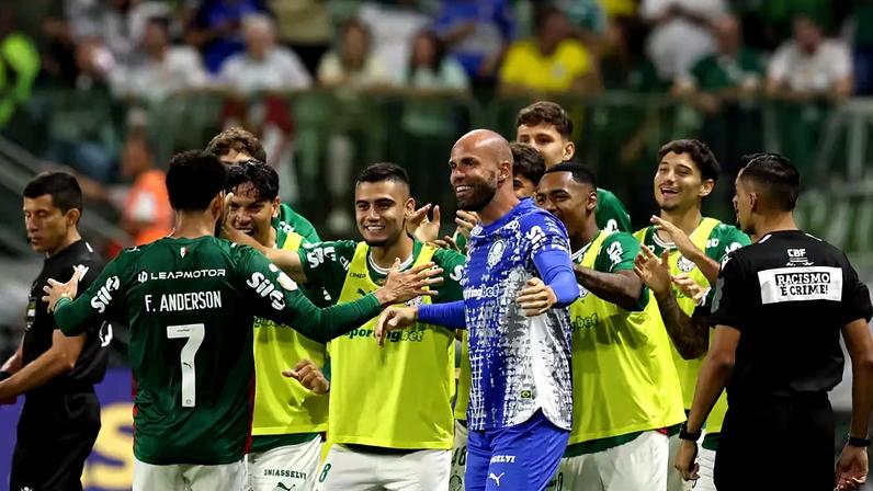 Palmeiras venceu a Jacuipense com um a mais