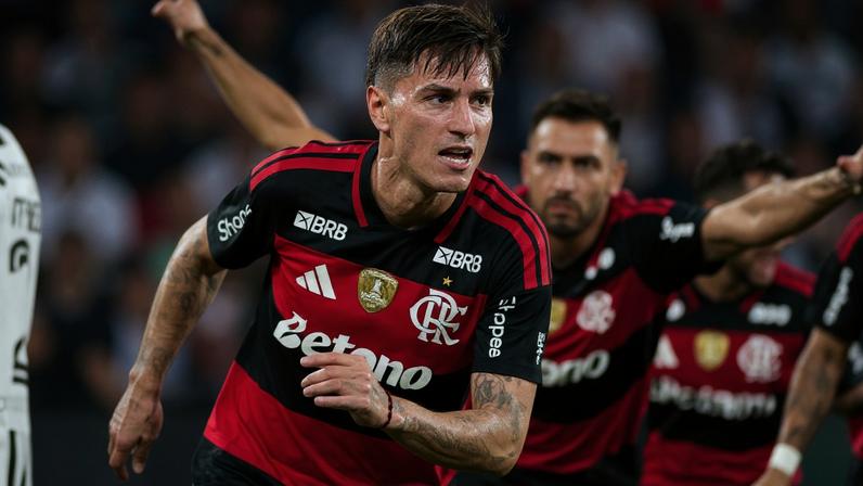Pulgar é suspenso, desfalcando o Flamengo nas próximas três partidas
