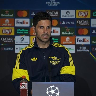 Arteta atualiza Timber antes de enfrentar o Atlético Madrid