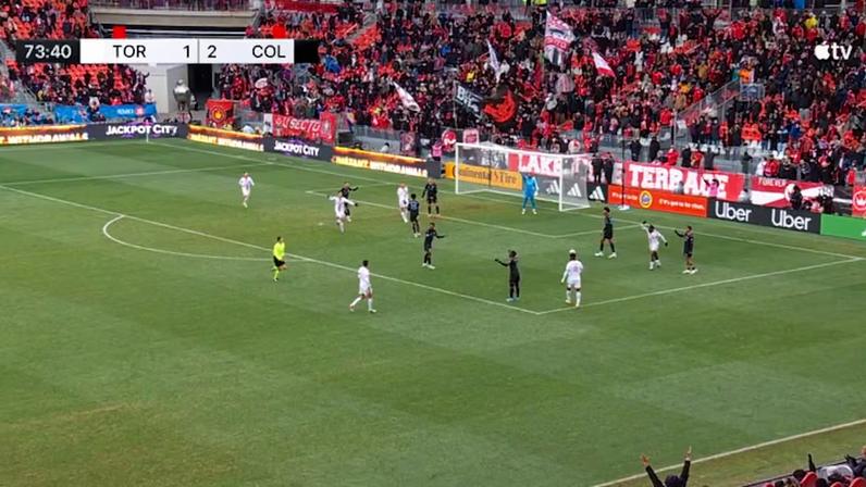 Toronto FC - Colorado Rapids 2 - 2 | CARTÃO VERMELHO - Miguel Navarro