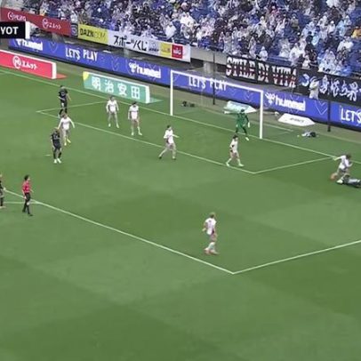 Gamba Osaka vence Kyoto Sanga por 1 a 0 com defesa do goleiro Gakuji Ota