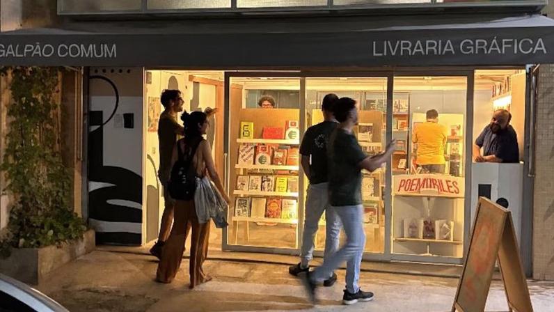 Livraria Gráfica, localizada na região central de São Paulo, vai participar da Noite das Livrarias