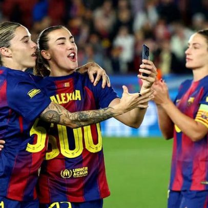 Barcelona goleia Real Madrid e avança à semifinal da Champions Feminina
