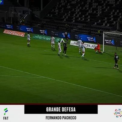 Al Shabab e Al Fateh empatam 0 a 0; defesa de Pacheco se destaca