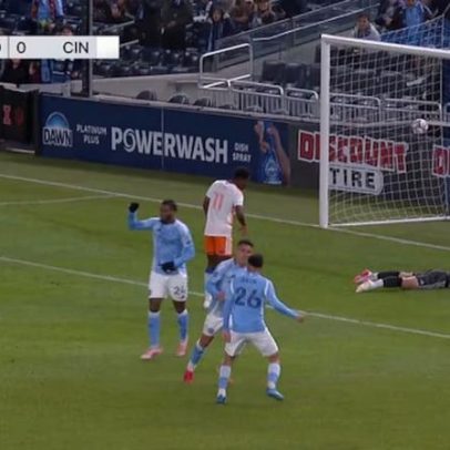 NYCFC e FC Cincinnati empatam 4 a 4 na MLS