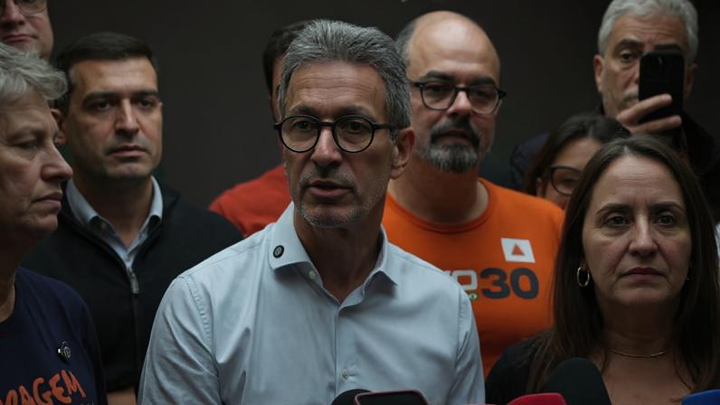 Romeu Zema se lança pré-candidato à Presidência pelo Partido Novo em SP
