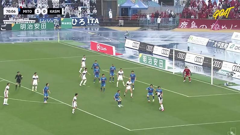 Mito Hollyhock - Kashima Antlers 1 - 0 | DEFESA DO GOLEIRO - Konosukenishikawa