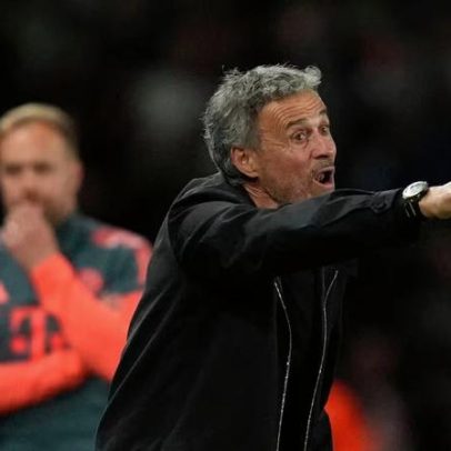 Luis Enrique elogia jogo fantástico na Champions e diz que merecia vencer